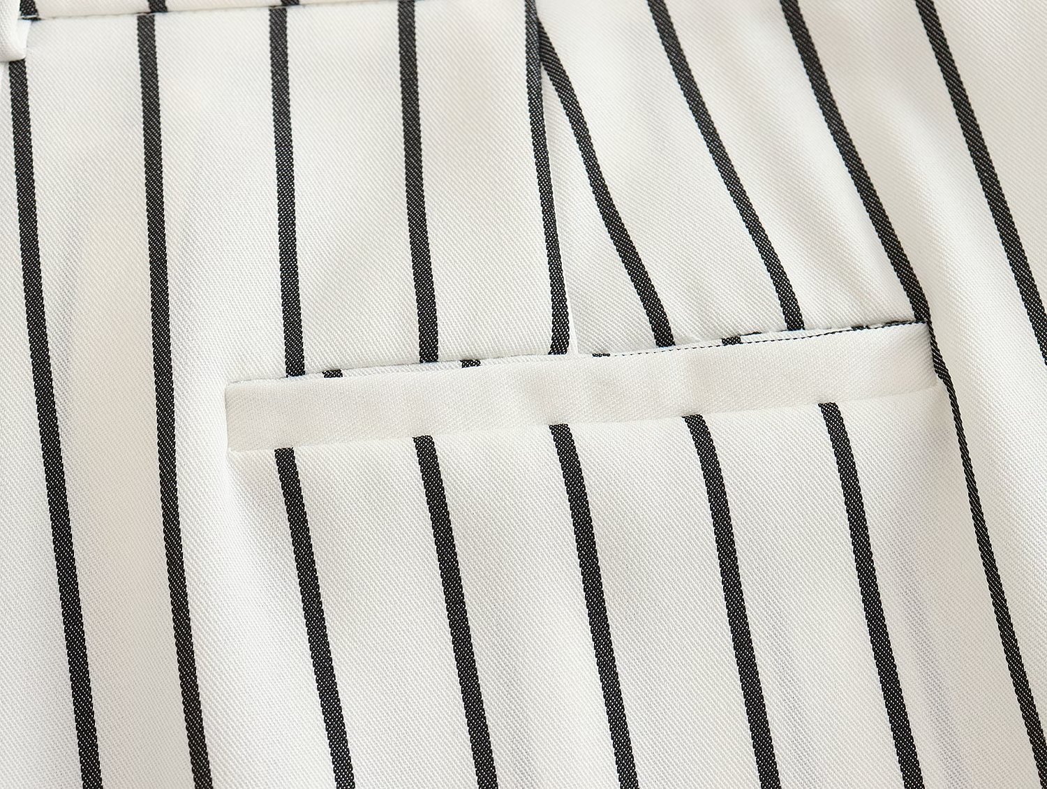 GraceChic, set di pantaloni larghi a gamba larga con tasche doppiopetto a righe da donna, primavera europea e americana_voghion.com