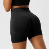 34184 mid -waist version of flat trousers black