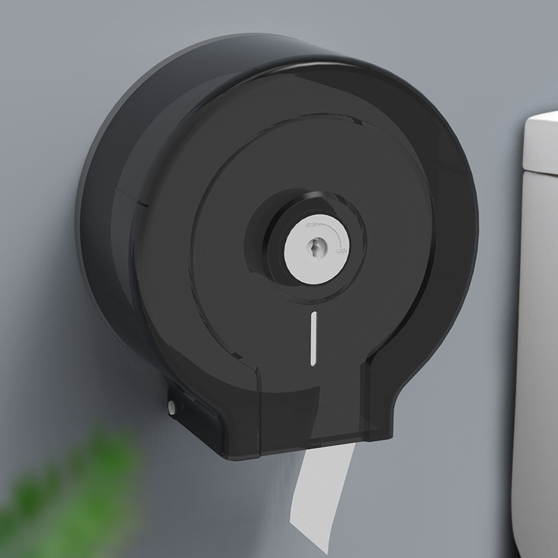 Dispensador de Papel Higiénico de Pared de Plástico Multiuso para Baño