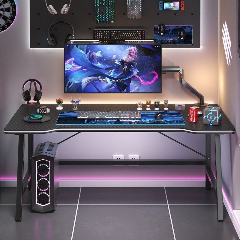 Desktop Computer Table, Gaming Table, Modern Simple Home Office Desk, Student Bedroom Study Table, E-Sports Adjustable Table