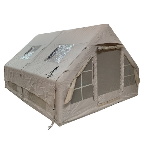Inflatable travel tent