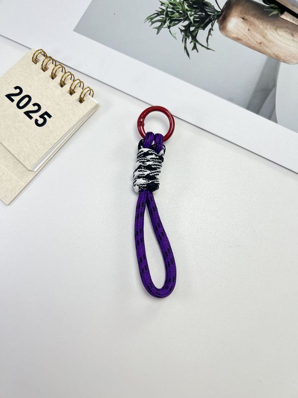 カラーブロック結び目携帯電話ストラップクリエイティブショートストラップキーホルダーストラップリング取り外し可能な紛失防止ストラップスクールバッグペンダント|undefined