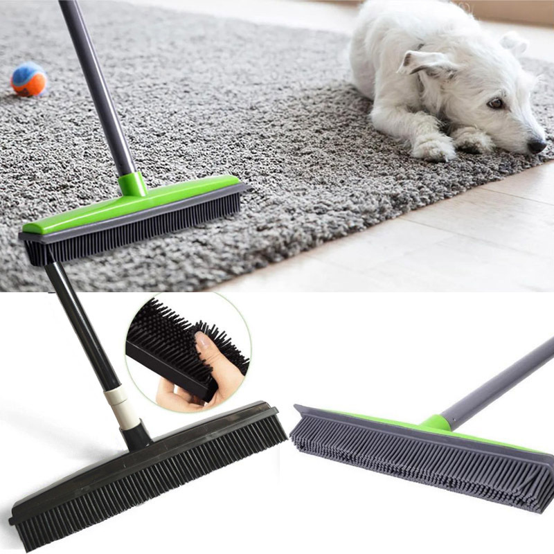 Pet Broom Household Carpet Hair Removal Broom Hair Sweeping Magic Non-stick Hair Sweeping Dog Hair Mop Brush