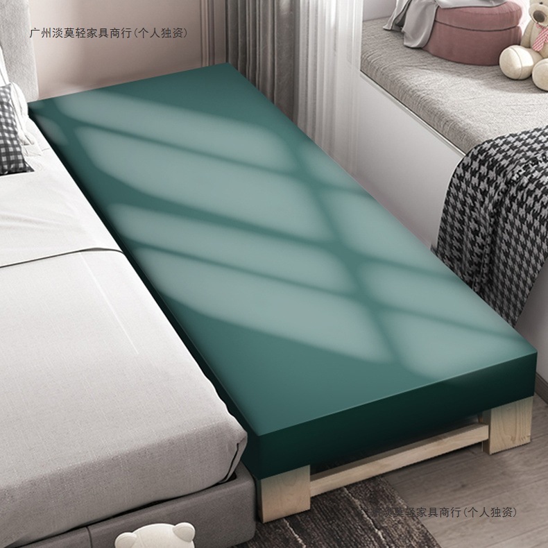 Pine Wood Splicing Bed, Widened Bedside Splicing Bed, Side-To-Side Flat Splicing and Widening Artifact, Adults Can Sleep on the Extended Children's Crib