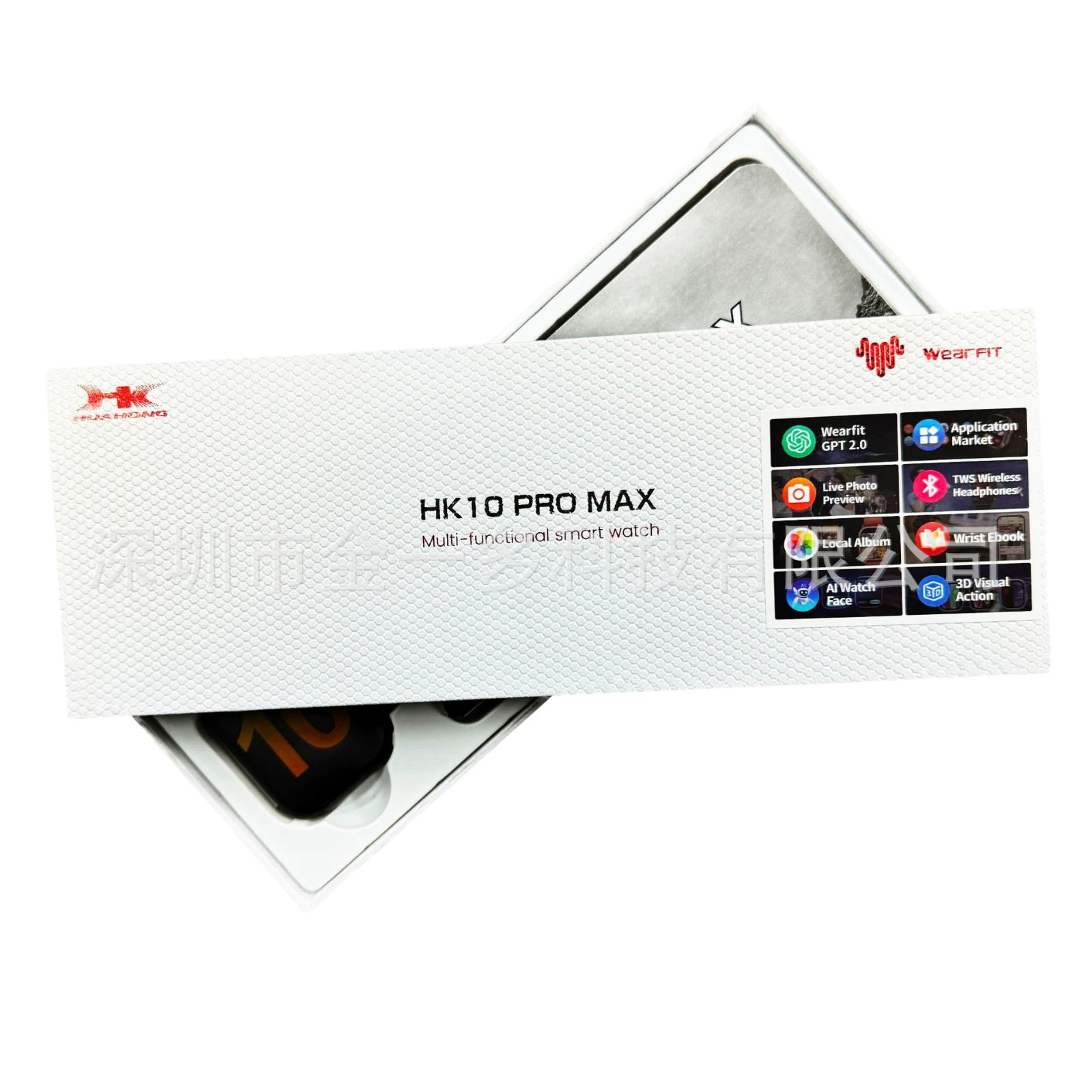 Домашний Douyin Hot HK10 ProMax умные часы WeChat + Alipay двойная оплата HD спортивные часы