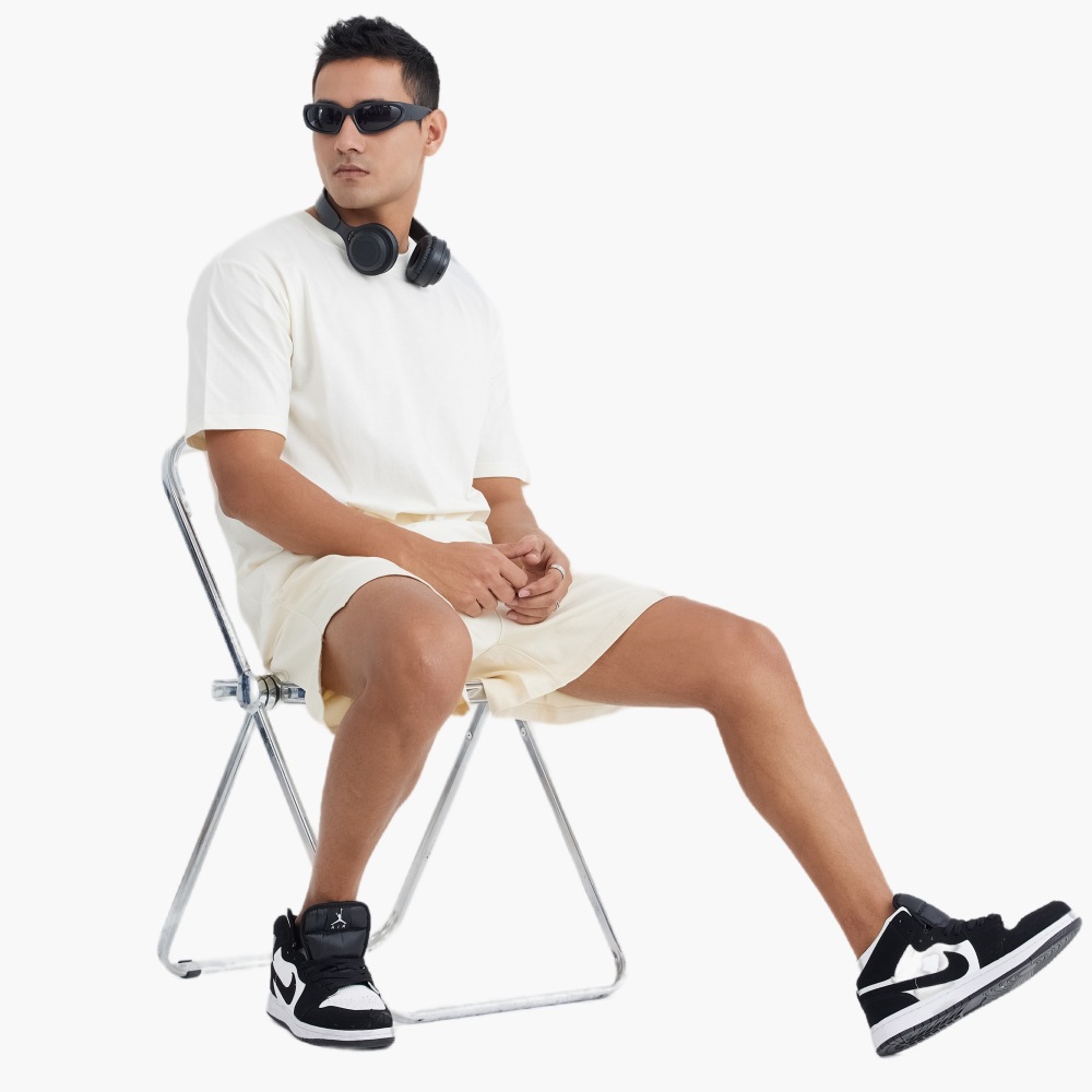 Ropa de hombre LVLV | Transmisión en vivo de comercio electrónico transfronterizo algodón fresco de manga corta camiseta hombres y mujeres de color sólido pareja T-imagen de impresión