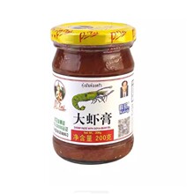 【包邮】科轮牌大虾膏200g虾头油鲜虾酱蘸酱拌饭酱空心菜搭档炒饭
