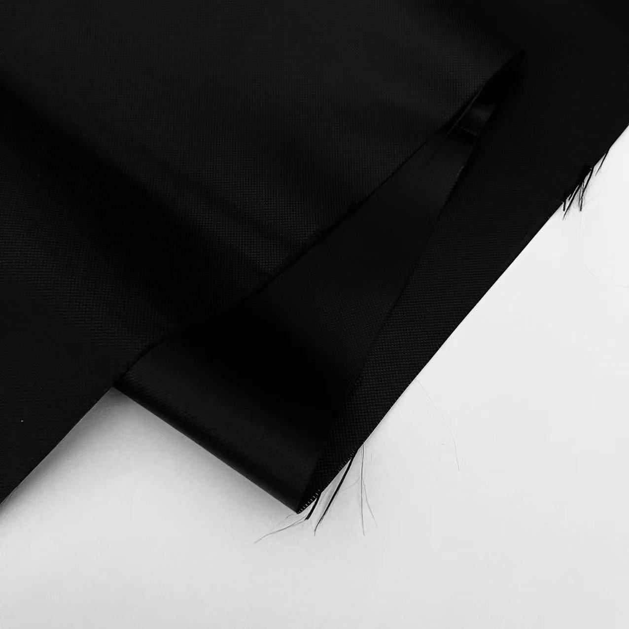 Factory Black 190D Polyester Oxford Fabric Outdoor Tent Backpack Bag Oxford Fabric Material