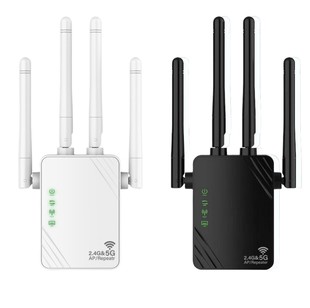 Wifi Wireless Signal Amplifier Booster Dual-Band 5g Mobile Phone Amplifier through Wall Expansion Router 1200m