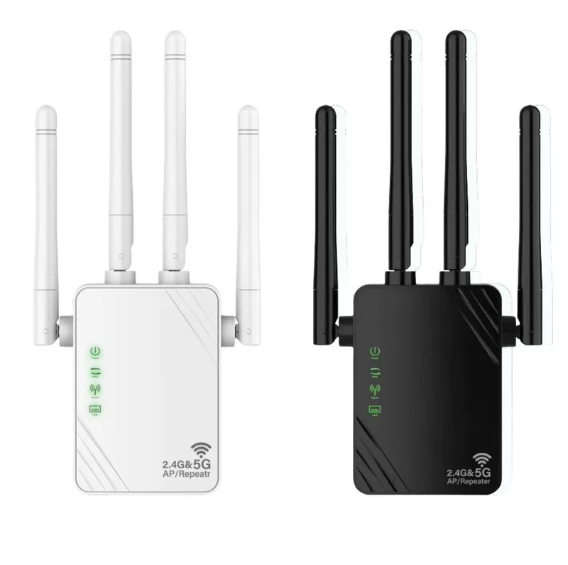 WiFi беспроводной усилитель сигнала, усилитель-усилитель для 5G двухдиапазонный, усиление мобильного телефона через стену, расширение роутера 1200M
