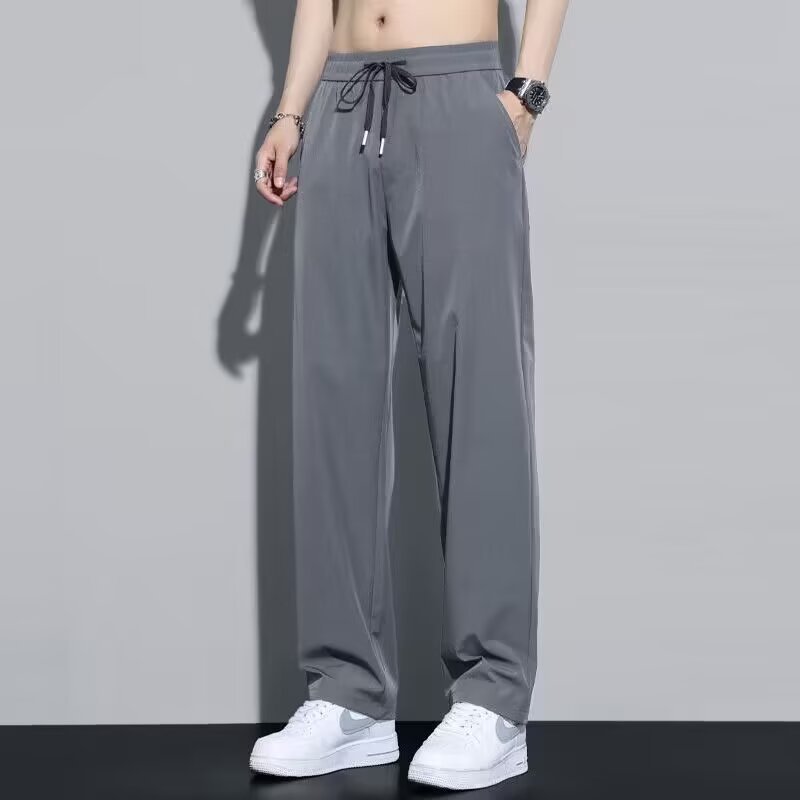 스트레이트 팬츠 [다크그레이]