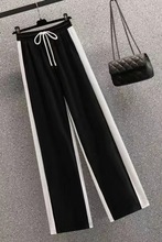 大码女装胖妹妹秋遮肚藏肉减龄巨显瘦感微胖女孩穿搭两件套装