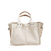 Capacious shoulder bag, advanced shopping bag, demi-season one-shoulder bag, 2023, high-quality style