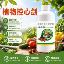 控心剑控旺剂调壮素壮株作物不徒长控梢不控果促花膨果正水溶肥料