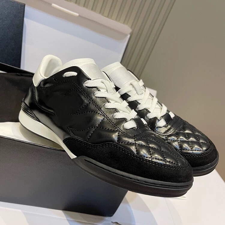 Xiaoxiang シルバー新 25S ドイツトレーニングシューズ女性のための菱形フォレストシューズ Xiaoxiang スタイルカジュアルスポーツフラット白靴女性のための|undefined