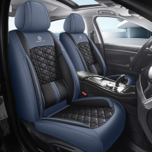 直销厂家跨境外贸亚马逊全皮革汽车坐垫四季垫座垫五座全包围座套