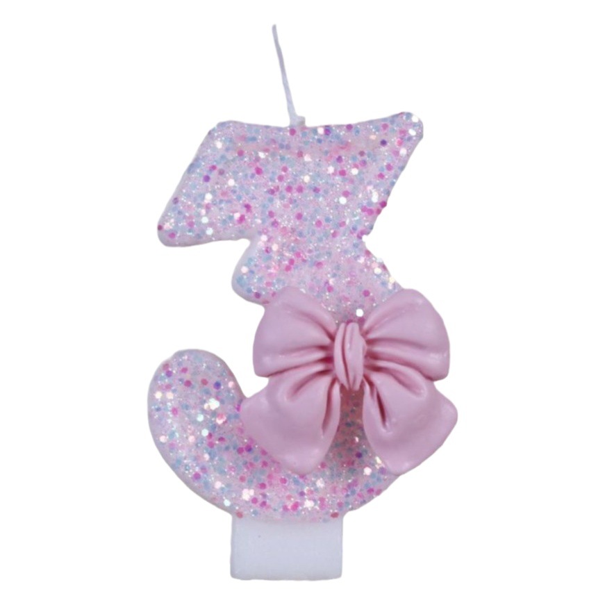 Comercio electrónico transfronterizo vela digital creativa niña rosa arco decoración de fiesta vela de cumpleaños Amazon AliExpress