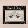 European and American PARTYJOY Music Festival Makeup Special Eyes Eye Diamond Diamond Face Diamond Eyes Crows Crowd Drills