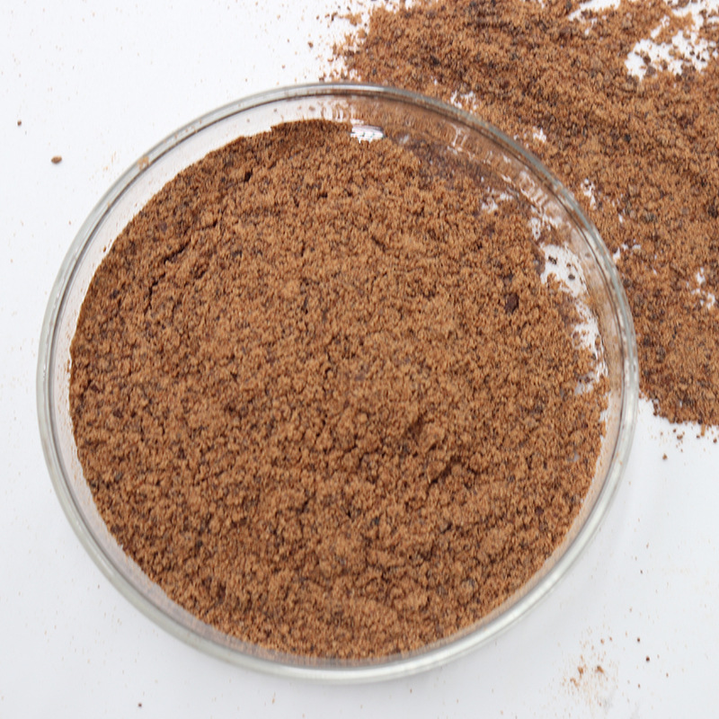 纯植物磨砂颗粒茶麸颗粒不可溶粒子天然植物粒子绿色环保清洁