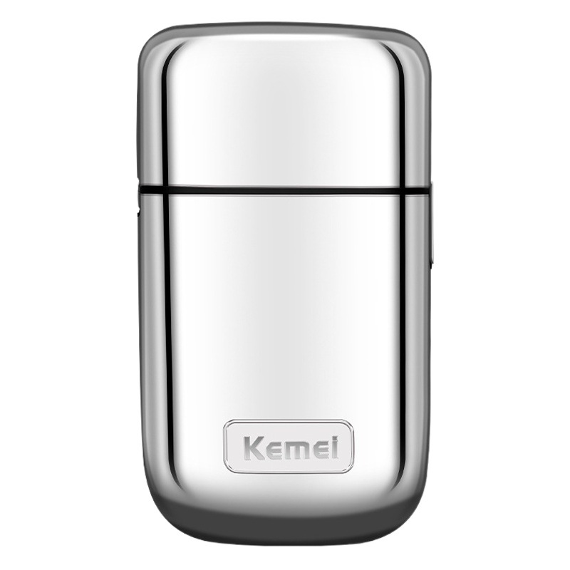 Kemei máquina de afeitar eléctrica cuerpo metal KM-TX1 cabeza carga USB
