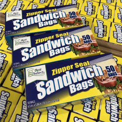 欧米のシングルは食品級の環境保護携帯保存袋を使いやすい! 新鮮袋、果物携帯袋