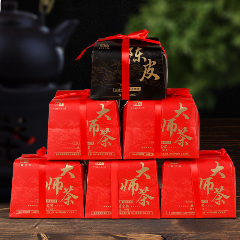 福鼎白茶貢眉老白茶壽眉陳皮白茶散裝禮盒裝茶葉批發紙包直播帶貨