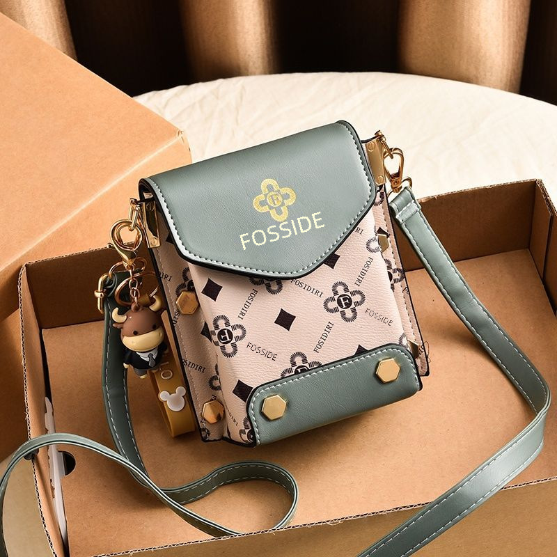 Mobile Phone Bag Women's Summer Korean-style Crossbody Bag 2021 New Fashionable Fashionable Texturized Shoulder Bag Simple Mini Small Bag_voghion.com