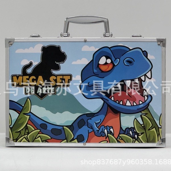 Dinosaurio caja de aluminio