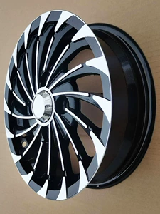 145/70R12 Alüminium təkər diski 135/1557012 dördtəkərli elektrikli skuter 12 düym modifikasiya