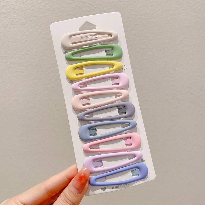 Nuevo clip de BB dopamina de color estrella de pentaco pequeño clip de cabello para niños tocado para niños lindos bordes laterales clip de cabello