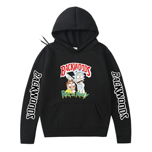 Foreign Trade Amazon New Backwoods Peripheral Hooded Casual Sports Hoodie Pullover Sweater Men's and Women's Long Sleeve