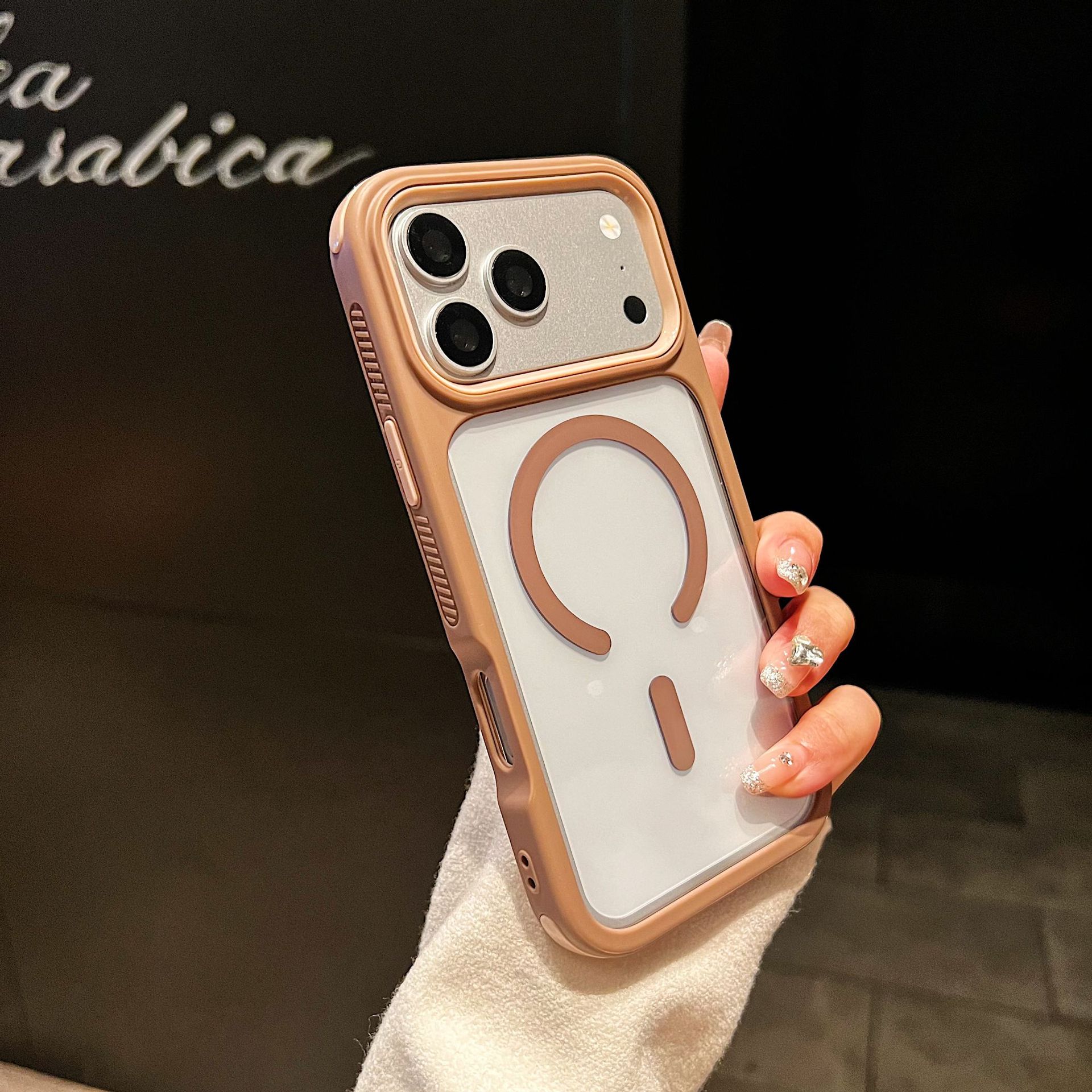 Cool 3 - en - 1 adsorción antideslizante para iPhone18PROMAX teléfono móvil Apple 17 caso anti-caída 13 image 13