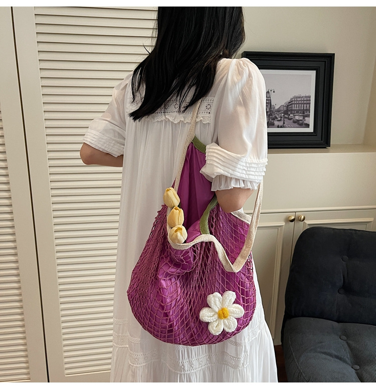 Trendy, casual, simple, high-quality and fashionable large-capacity tote bag 2025 Summer new style, stylish women's single-shoulder bag, trendy undefined