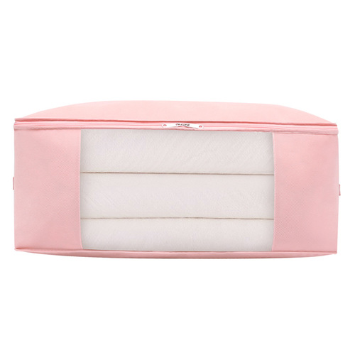 Cotton quilt storage bag thickened non-woven moving packing bag fabric household clothes dust bag organizing bag