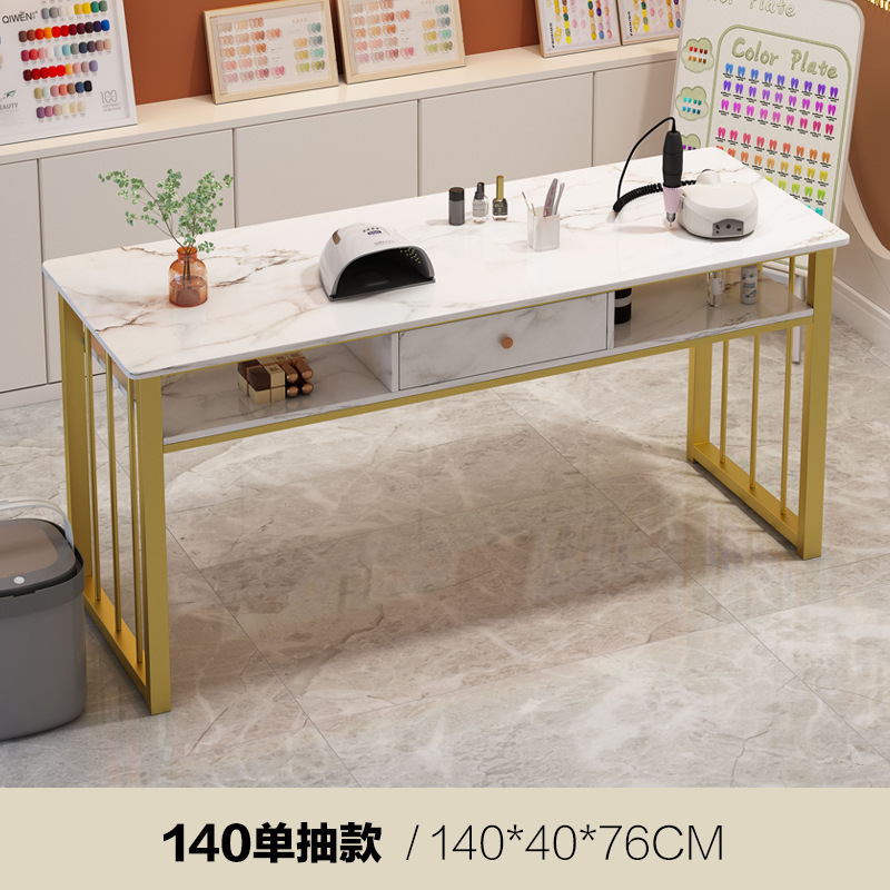 美甲桌带桌椅现代简约单人双人美甲台网红美甲店沙龙家具指甲桌|undefined