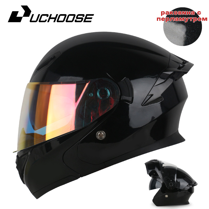 Casco de motocicleta certificado 3C con Bluetooth seguro retro ciclismo completo cubierto por todas las estaciones universal
