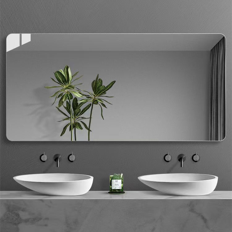 espejo de plata de alta definición espejo de baño espejo de pared espejo a prueba de explosiones espejo de lavandería doméstico stock mayorista fábrica directa image 2
