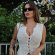 Sweet-style Hollow-out Sleeveless Knitted Vest Cardigan Women's Summer Stacked Vintage Thin Slim-fit Shorts suit 2025