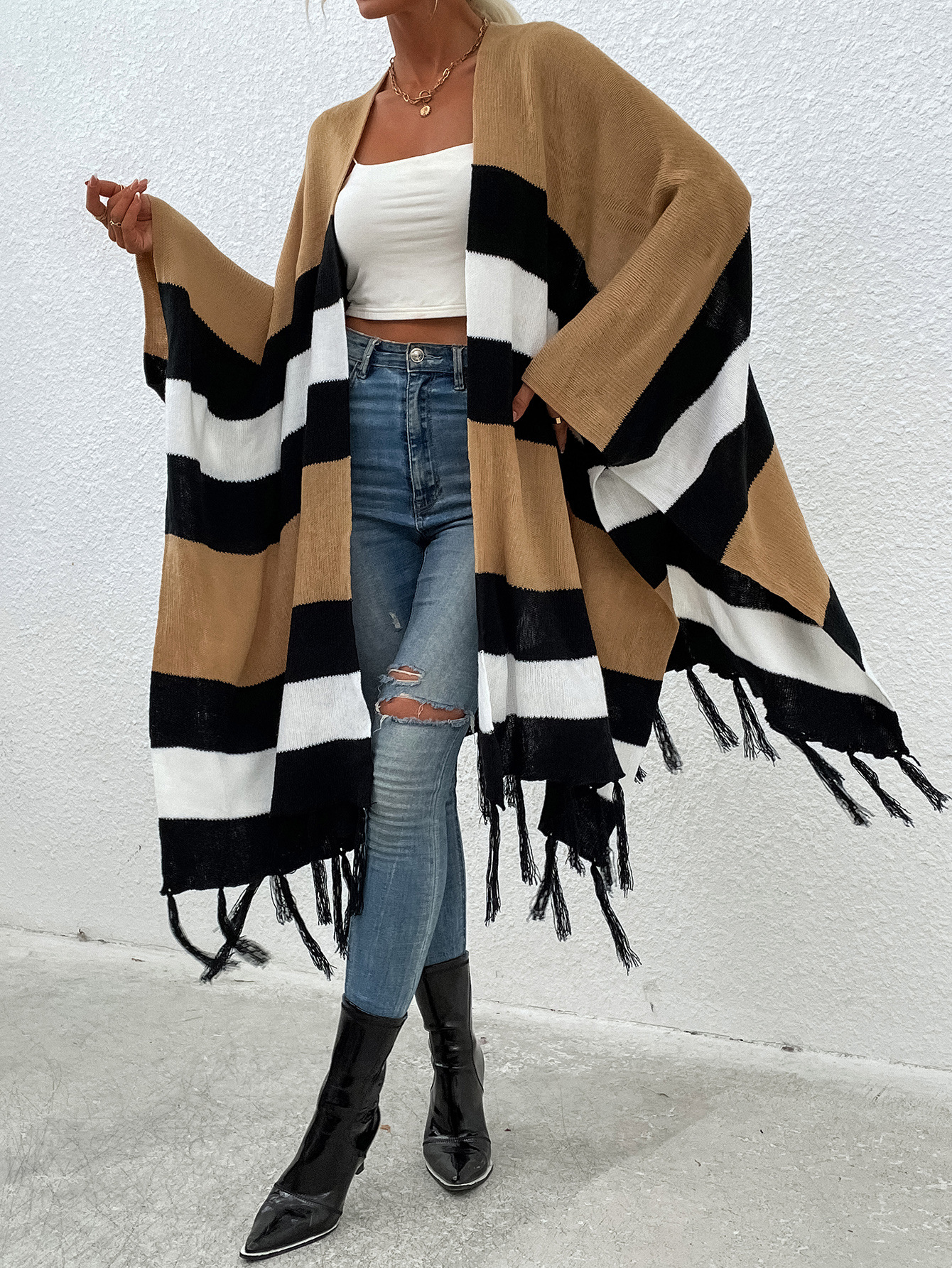 Autumn Tassel Sweater Image 3