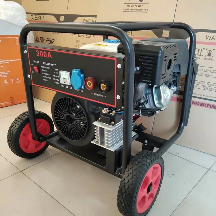 厂家批发新款电电焊一体机  手抬式户外野外作业用自发电电焊机