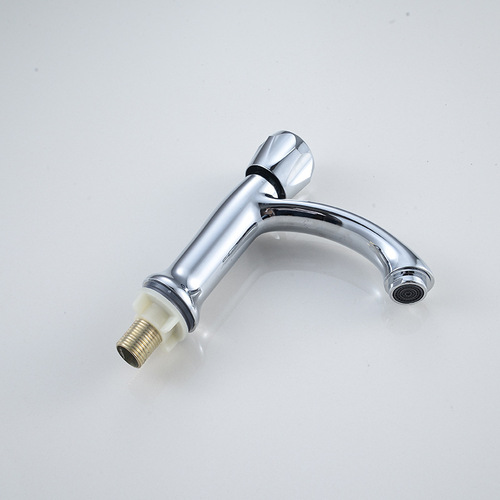 Plastic steel faucet bathroom basin faucet wash basin basin sink sink single cold sitting single hole handle faucet