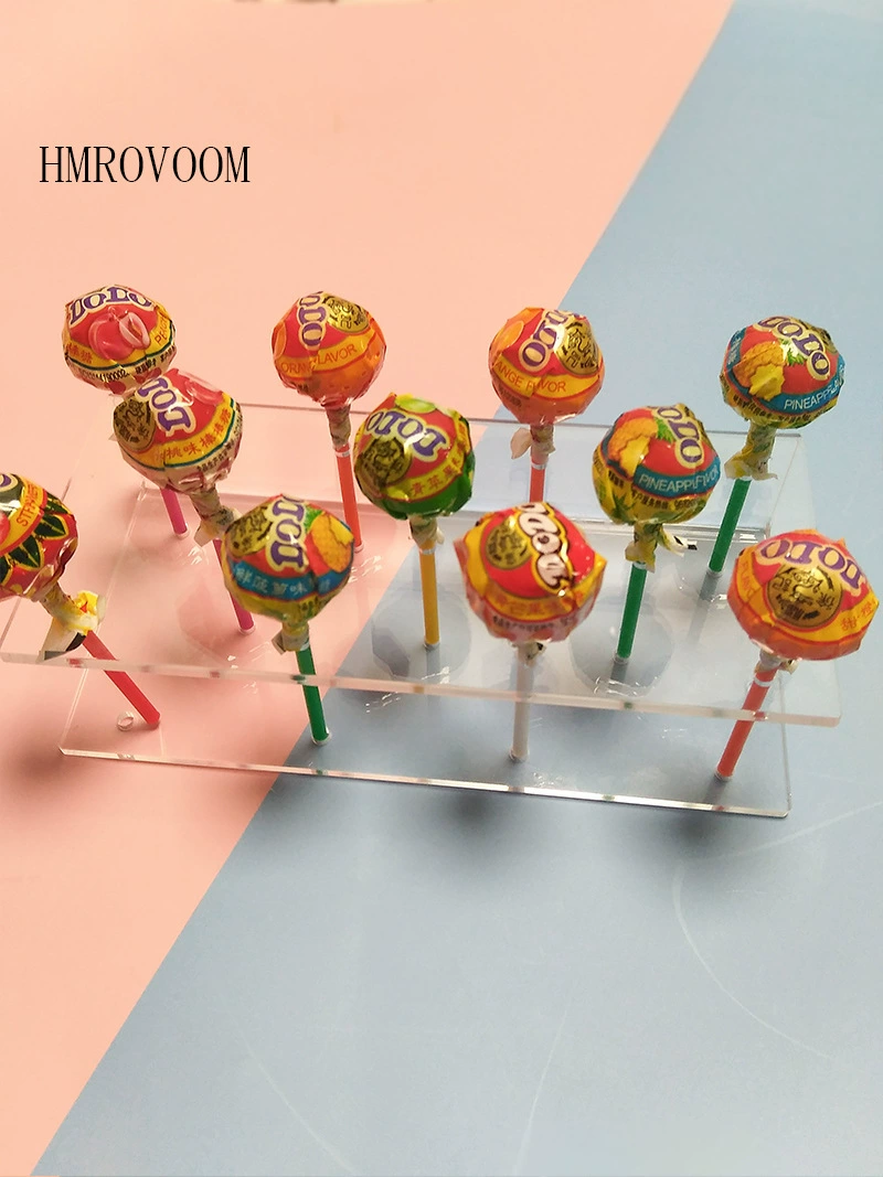 Подставка для леденцов, уличная подставка для зефира, прозрачная акриловая подставка для леденцов с декором из консервированного боярышника