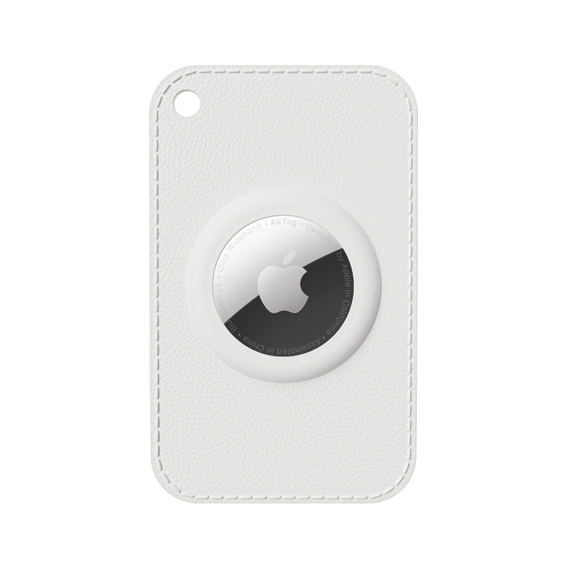 Apple Airtag カード保護カバー、Apple 紛失防止デバイス、レザーカードバッグ、ソフトプラスチック超薄型カード保護カバーに適しています。|undefined
