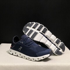 莆田シューズ On アンパオ クラウド 5 コースト ポータブルで通気性があり、踏み心地の良いスポーツシューズ