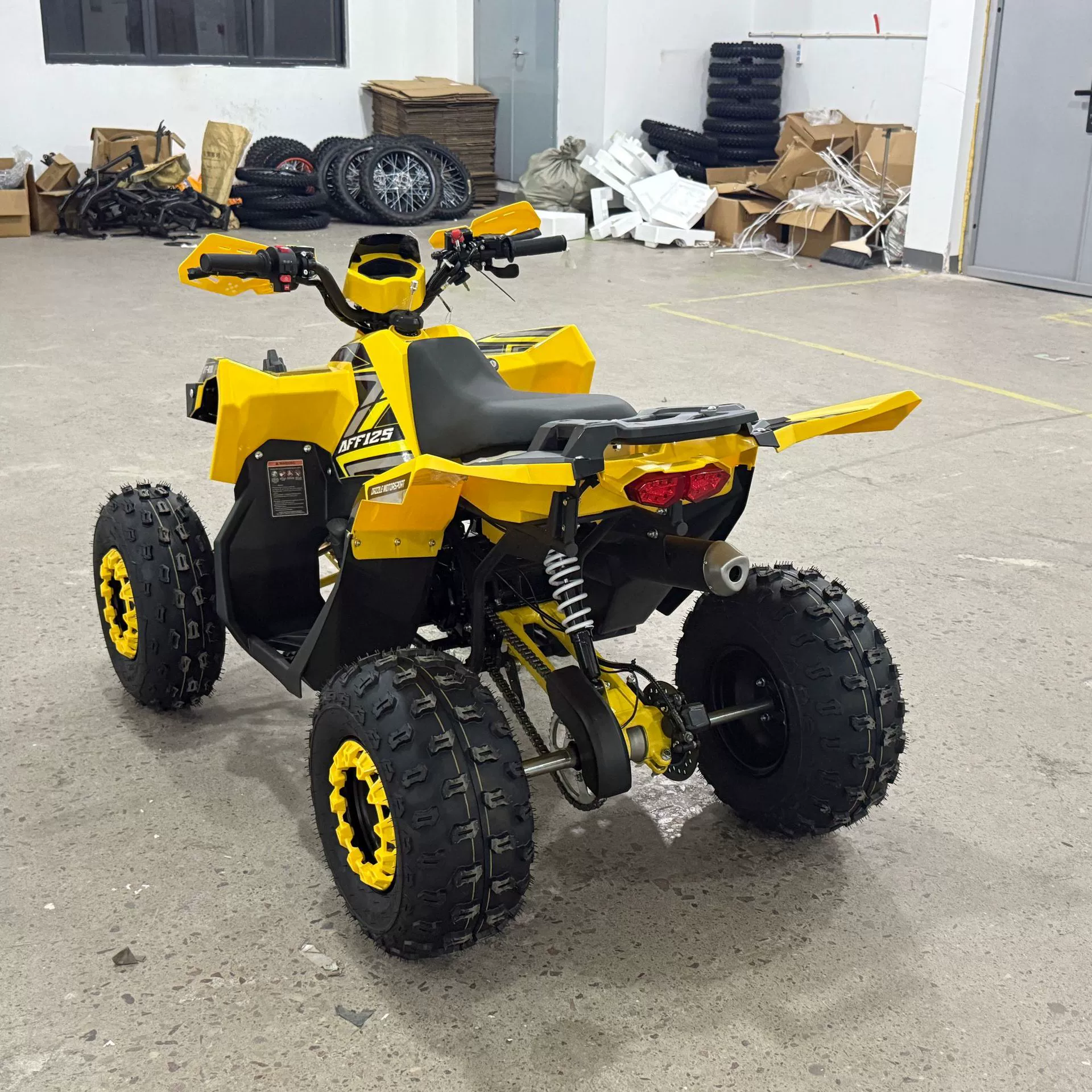 125CC четырехтактный двигатель ATV ATV цепной привод мотоцикл 3-в-1 задний привод внедорожный четырехколесный горный велосипед