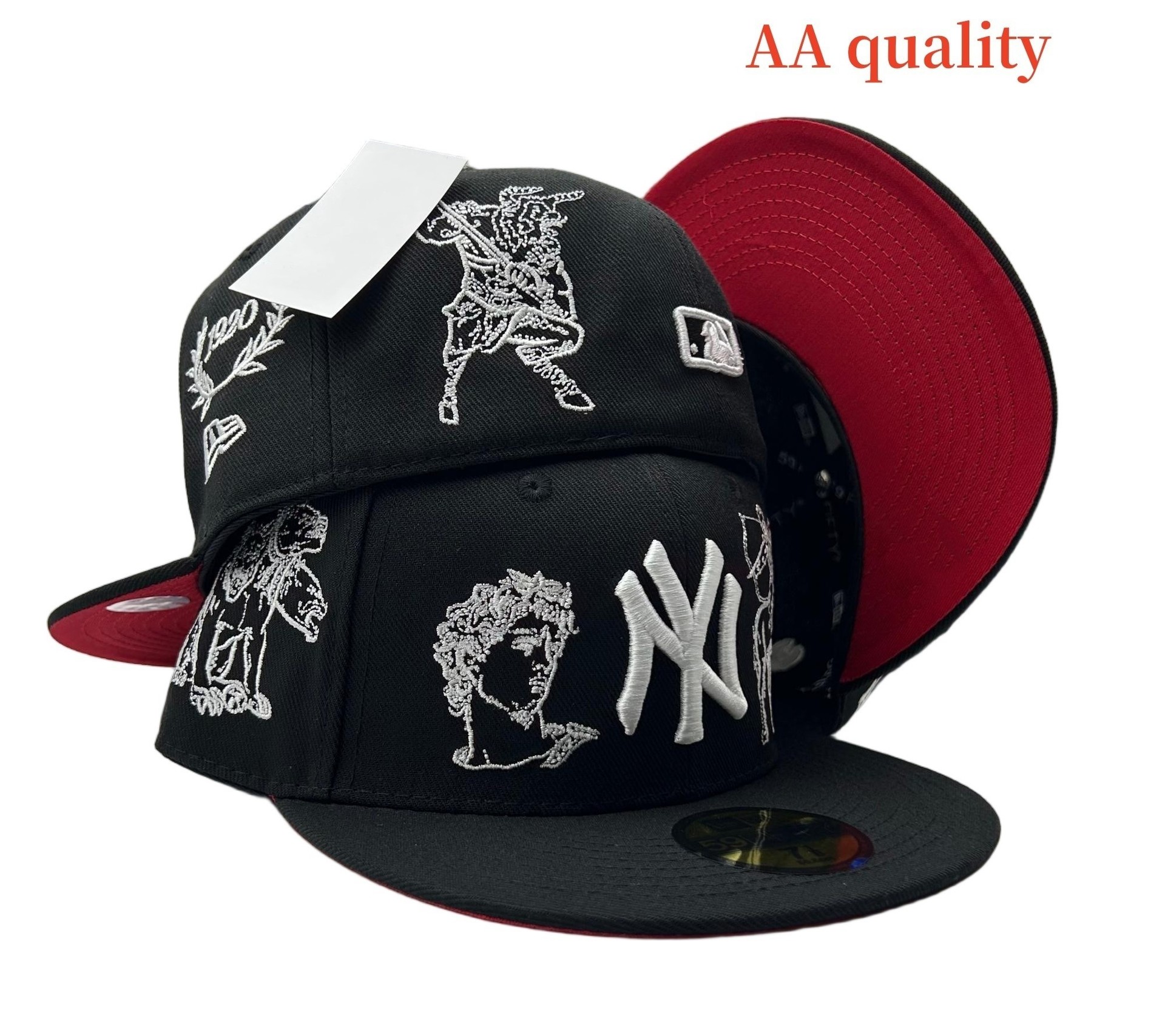Nuevo comercio exterior transfronterizo MLB sombrero de béisbol estilo hip-hop moda tamaño sombrero de alta calidad