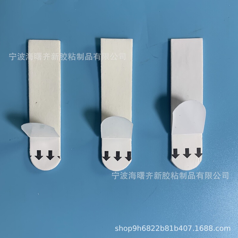 Various Models of Punch-free Strong Double-sided Tape Clothes Hook Hanging Bathroom Wall Small and Medium Size Traceless Hook Stickers