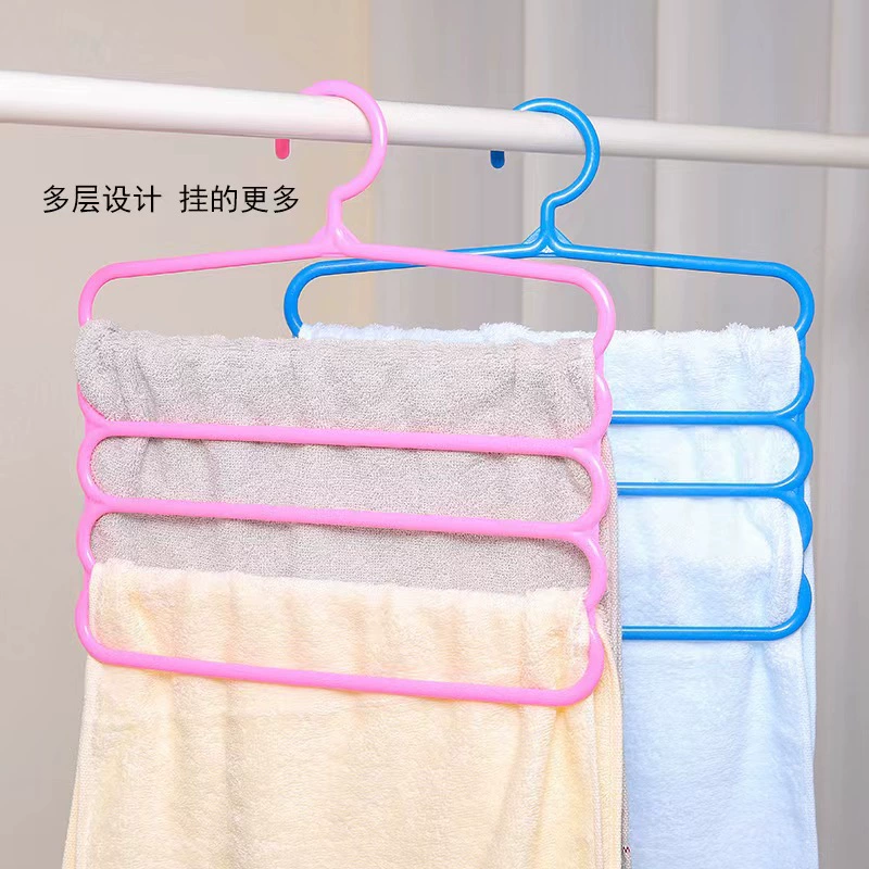 Trousers for home use, non-slip scarf, universal tie, storage system, hanger