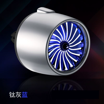 Car Air Freshener Perfume Car Perfume Aromatherapy - gray-titanium-blue-light