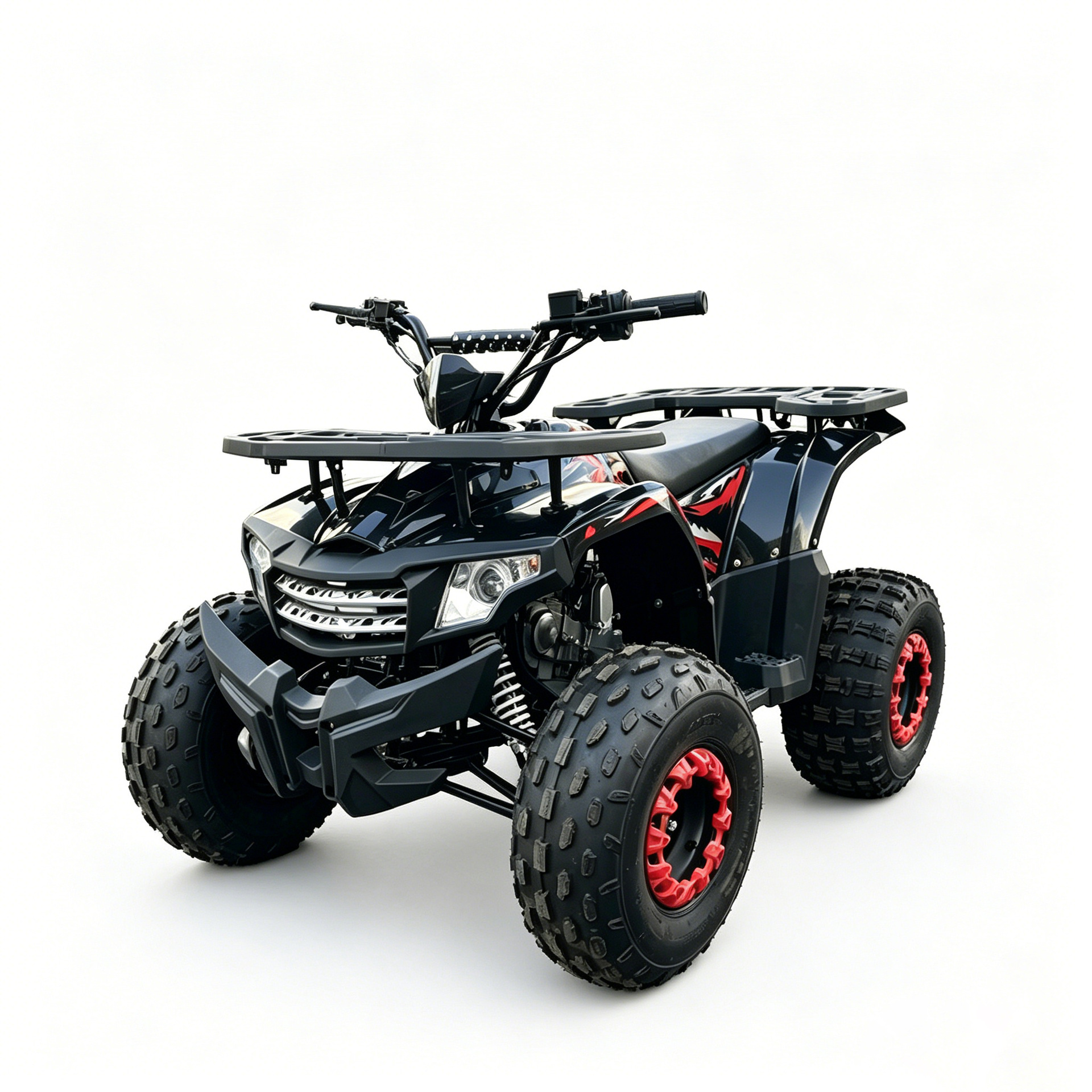 Cuatrimoto Todoterreno ATV 125CC de Hierro y Plástico